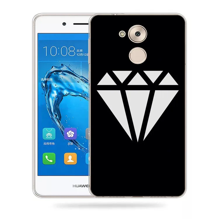 Huawei honor 6a чехол силиконовый черный граффити Живопись мягкий ТПУ задняя крышка для