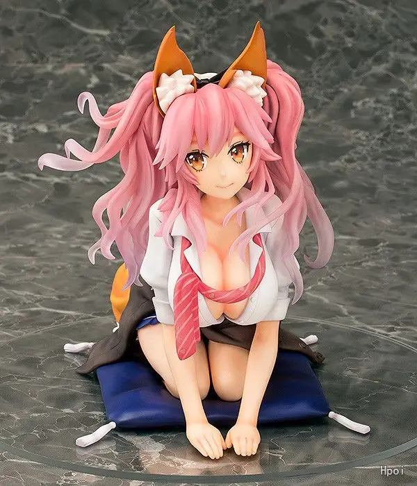 Аниме Fate Extella Servant Caster Tamamo no Mae школьная форма Ver. Сексуальная ПВХ фигурка