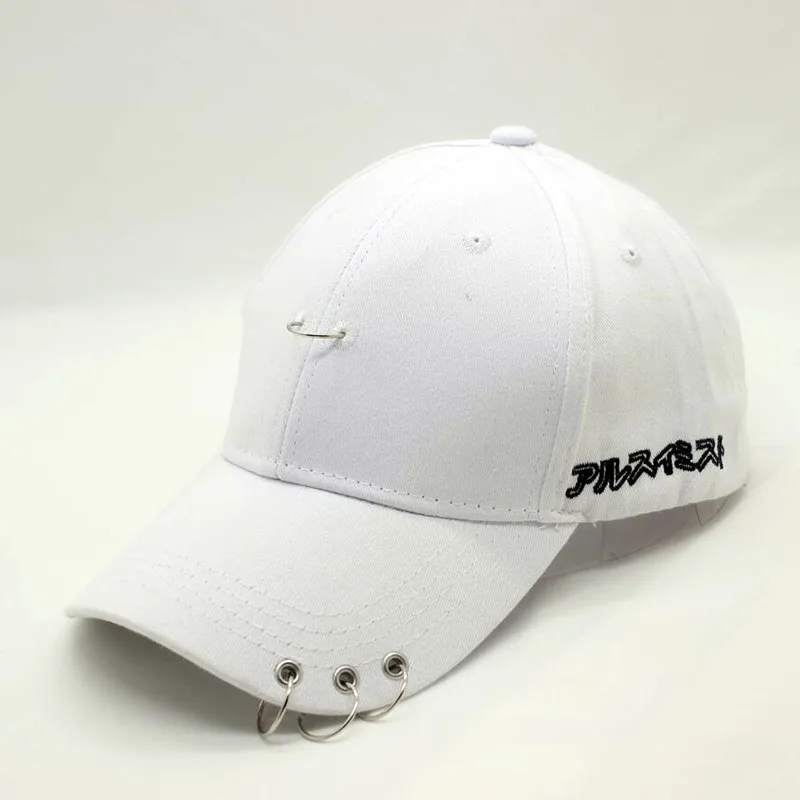 [BINGYUANHAOXUAN] CL с правый Zhilong GD Pin обруч Jay Park Snapback бейсболка хип хоп солнцезащитный козырек Кепка баскетбольная Кепка - Цвет: adult-white