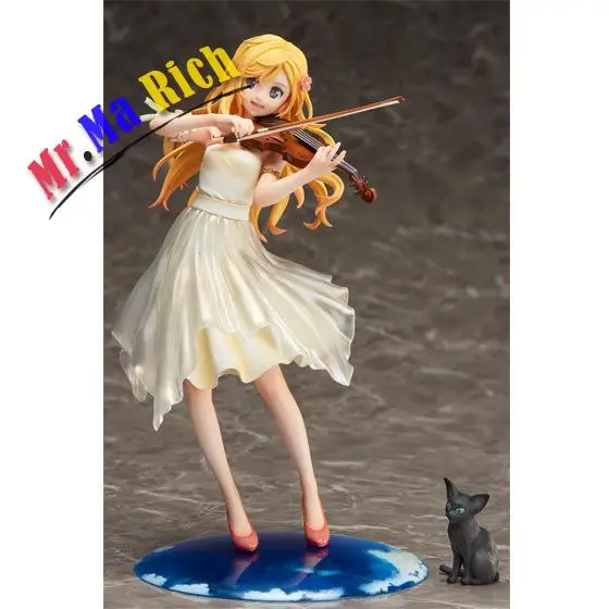 20 см Aniplex Your Lie In April Miyazono Kaori аниме фигурка ПВХ Brinquedos коллекция игрушек для подарка