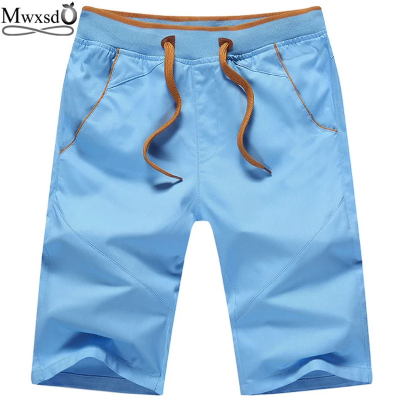 Бренд Mwxsd мужские повседневные хлопковые шорты большие размеры M 5xl|cotton shorts men|brand