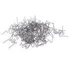 100 шт.компл. вырезанная волна 0,8 мм плоская скобы для горячего степлера для сварщика пластикового степлера Jy23 19 Dropship