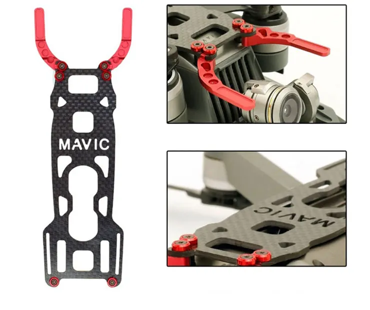 Углерода Волокно Gimbal и Для тела защиты доска для dji Мавик Pro|gimbal for dji|carbon fiber boardgimbal