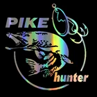 Наклейка на автомобиль, виниловая, светоотражающая, лазерная, 13,3*14 см