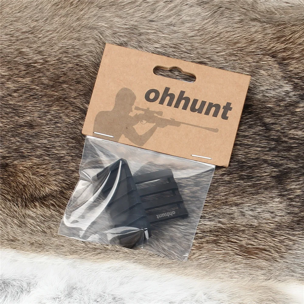 Ohhunt низкопрофильный 5 слотов 30 градусов офсетный Пикатинни Вивер крепление для