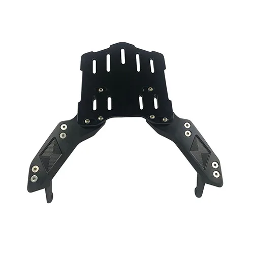 Черный CNC мотоциклетный задний багажный Кронштейн для Honda Forza 300 Forza 250 Forza 125 задний верхний чехол для переноски - Цвет: Черный