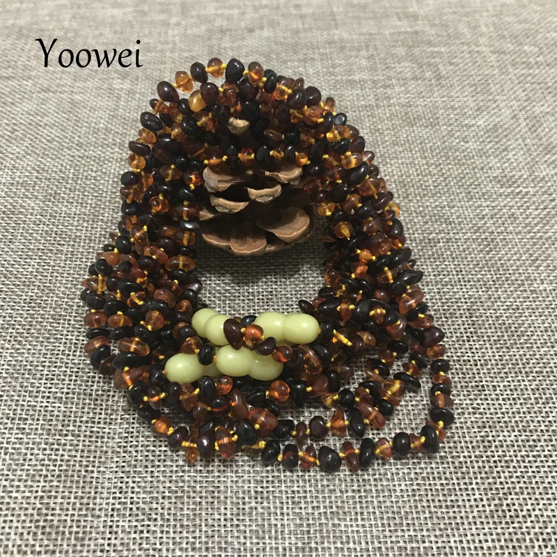 Ожерелье Yoowei из натурального Балтийского янтаря 53 см|necklace factory|necklaces for womennecklace