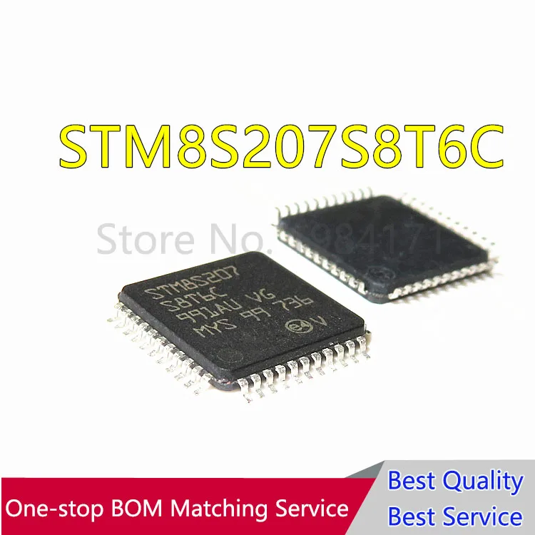 20 шт. STM8S207S8T6C STM8S207S8T6 LQFP44 Новый|20pcs|pcs |