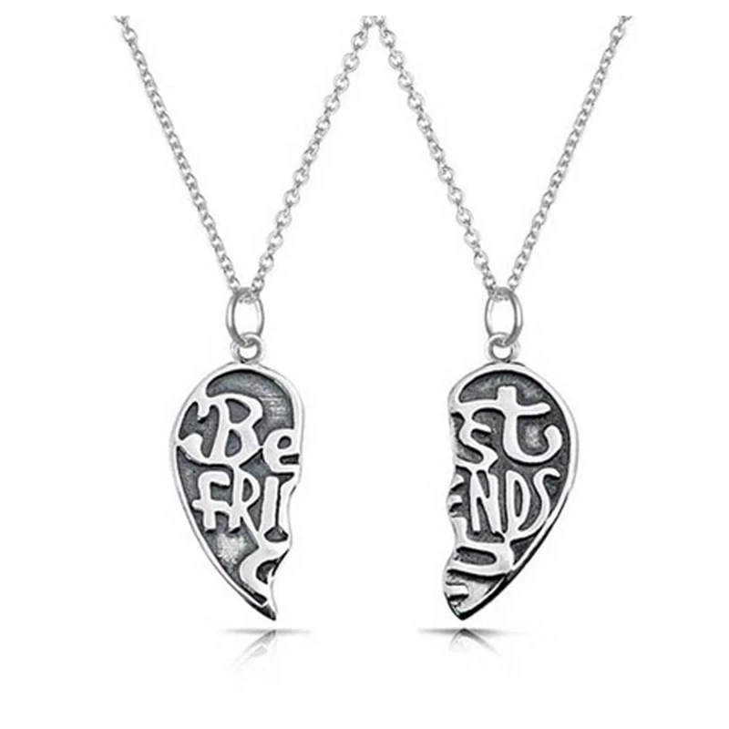 Ожерелье с подвеской &quotлучшие друзья навсегда&quot ожерелье в виде разбитого