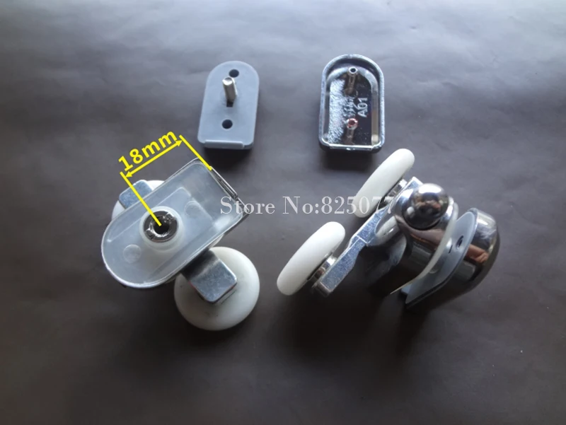 1 комплект верхний шкив и нижний для душа из сплава колеса дуговая раздвижная