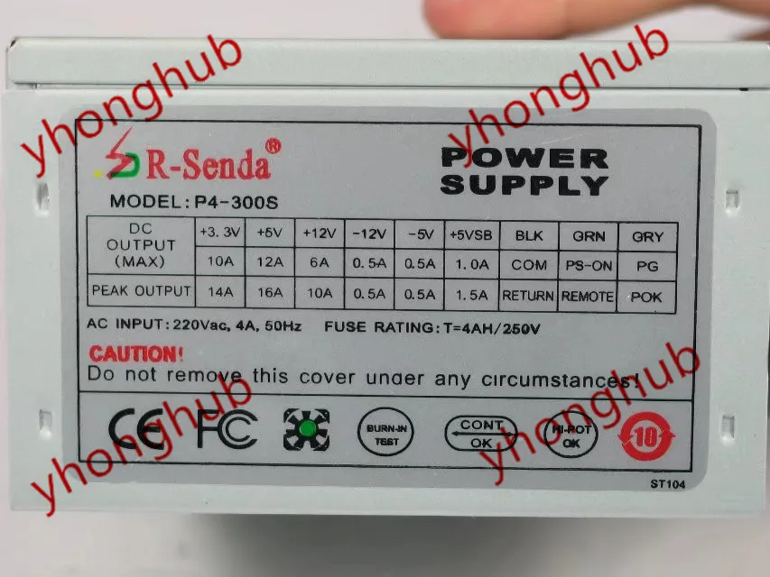 R-Senda ROSOR P4-300S блок питания для сервера 180 Вт SFX PSU компьютера Sever