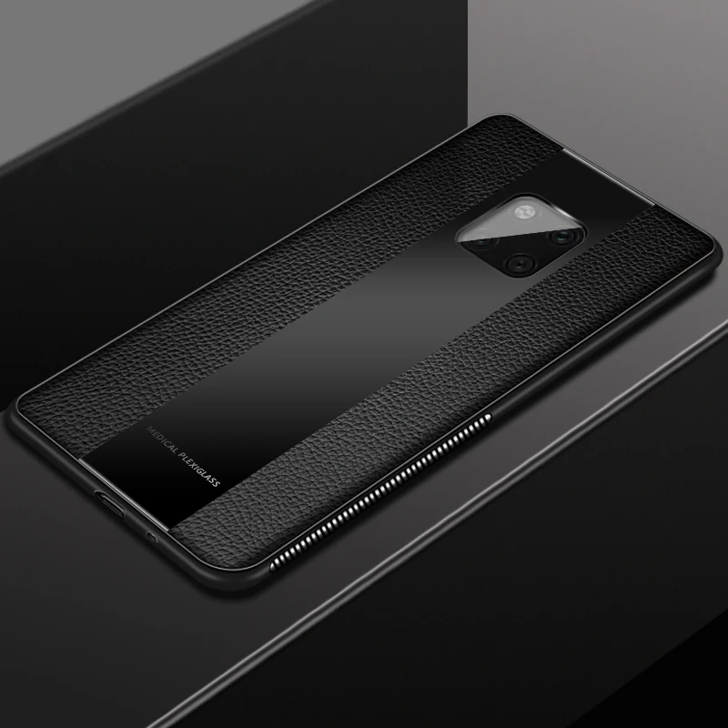 Кожаный чехол для Huawei Mate 20 9 10 Pro 20x RS P20 Lite P30 P9 P10 Plus противоударные силиконовые