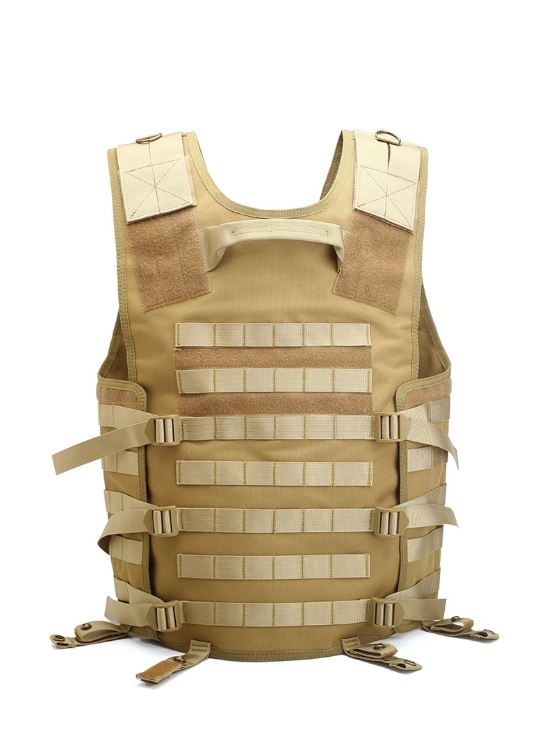 Тактический Жилет MOLLE, модульный универсальный жилет, Регулируемый Открытый Жилет Molle для CS Wargame, рыболовное снаряжение для охоты, Swat Militaria