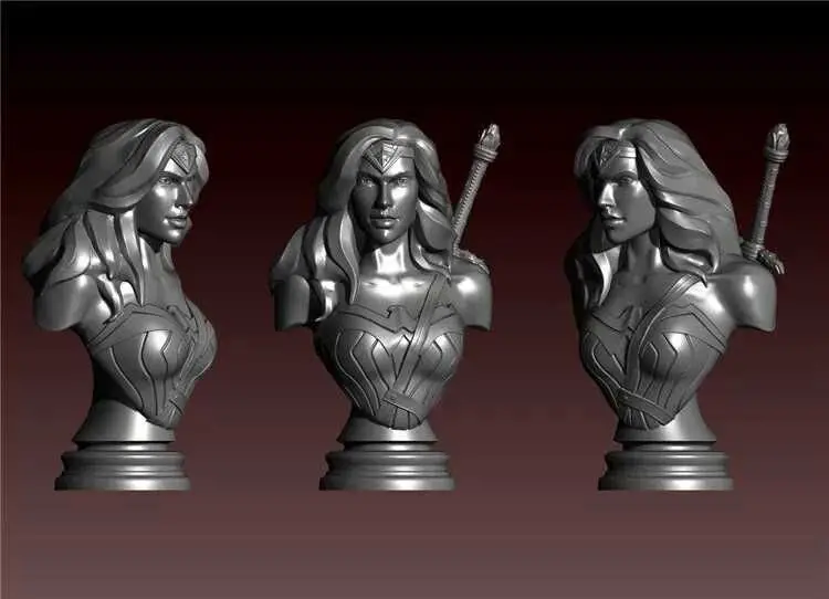 1/10 бюст модельная фигурка из смолы комплект нераскрашенный без рисунка BUST417
