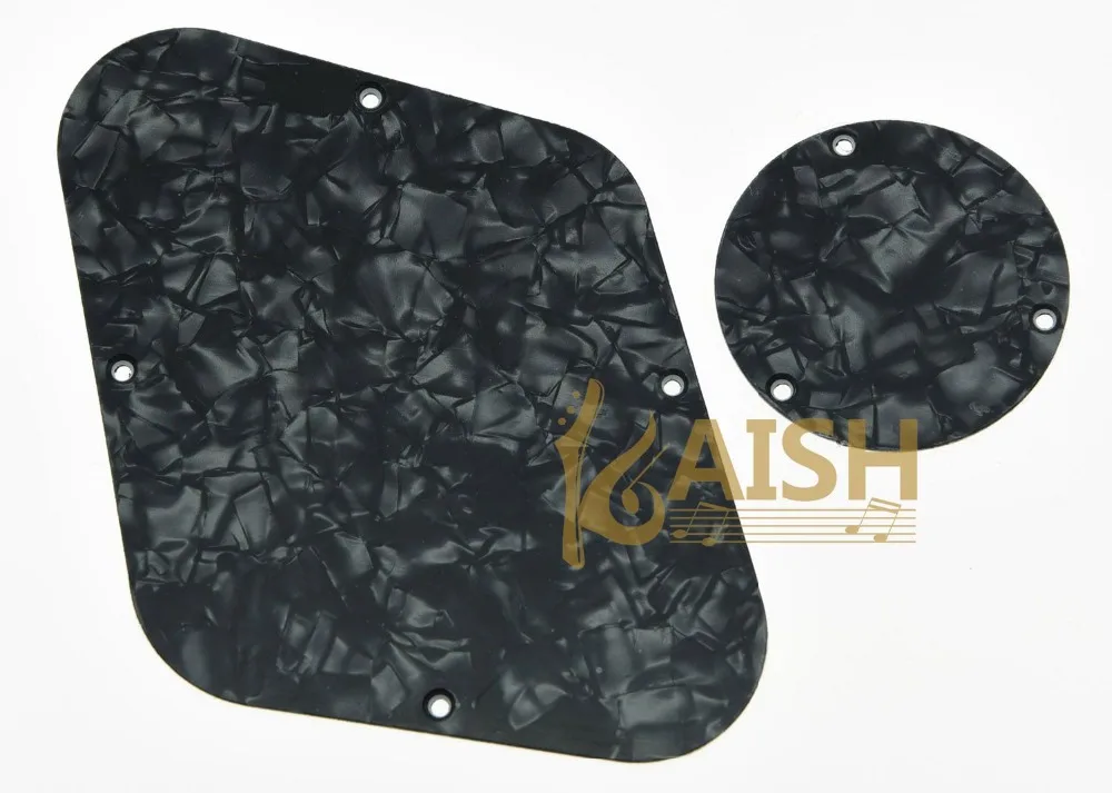 Задняя панель управления и переключателя KAISH Black Pearl LP для Epi LP|switch plate|lp coverswitch cover