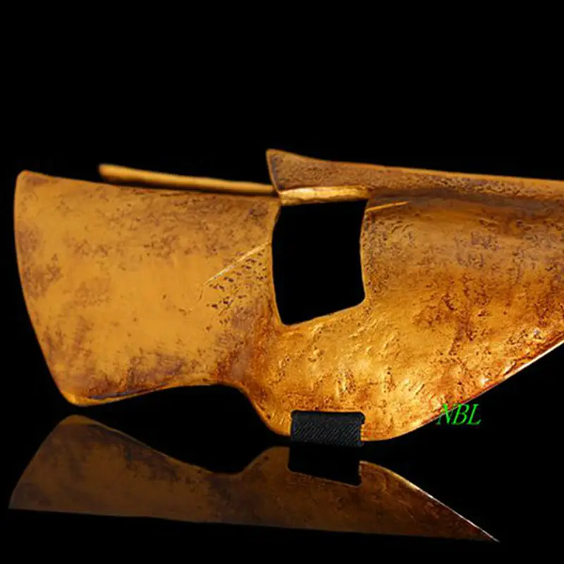 Хэллоуин Спартанские маски на все лицо смоляные 300 воины истребитель игра