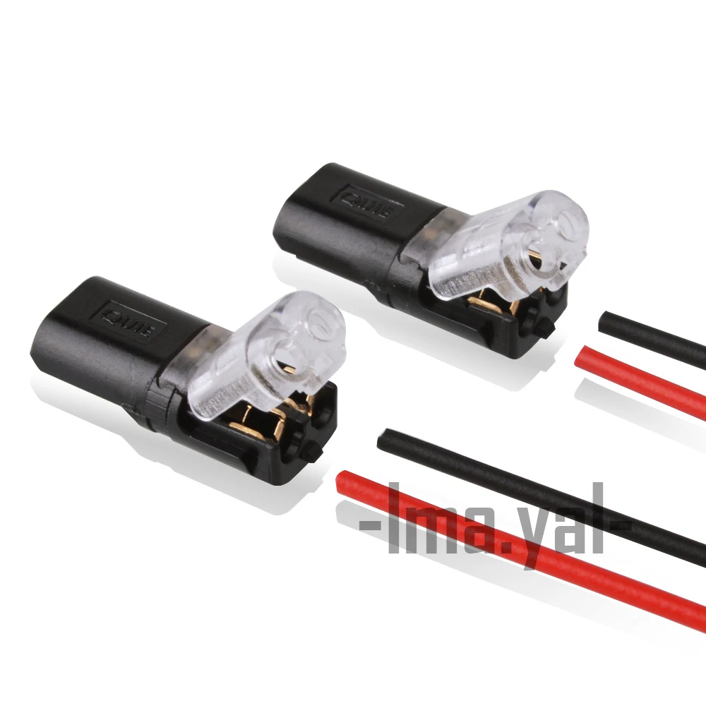 10 шт./компл. Scotch Lock быстрый зажим для 24 18 проводной соединитель AWG 2PIN напротив