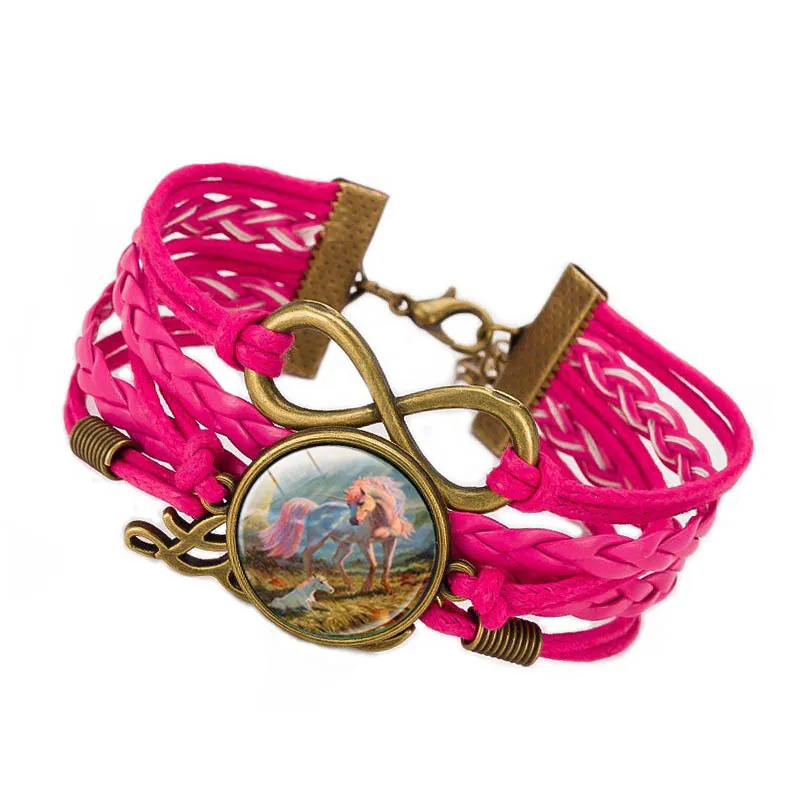 Женский браслет ручной работы кабошон с фото|bracelets for|leather charm braceletcharm bracelet |