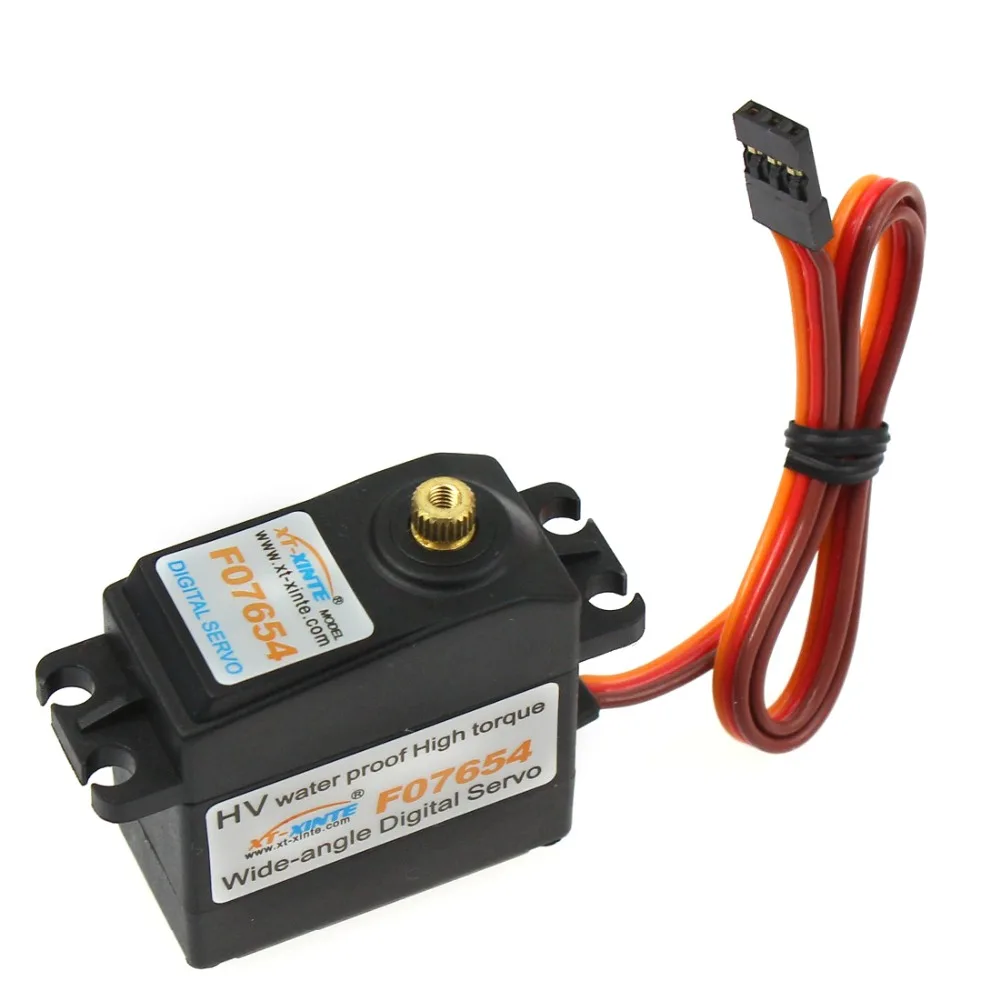 F07654 XT-XINTE 15Kg Digital High Precision Metal Gear Torque широкоугольный Водонепроницаемый сервопривод
