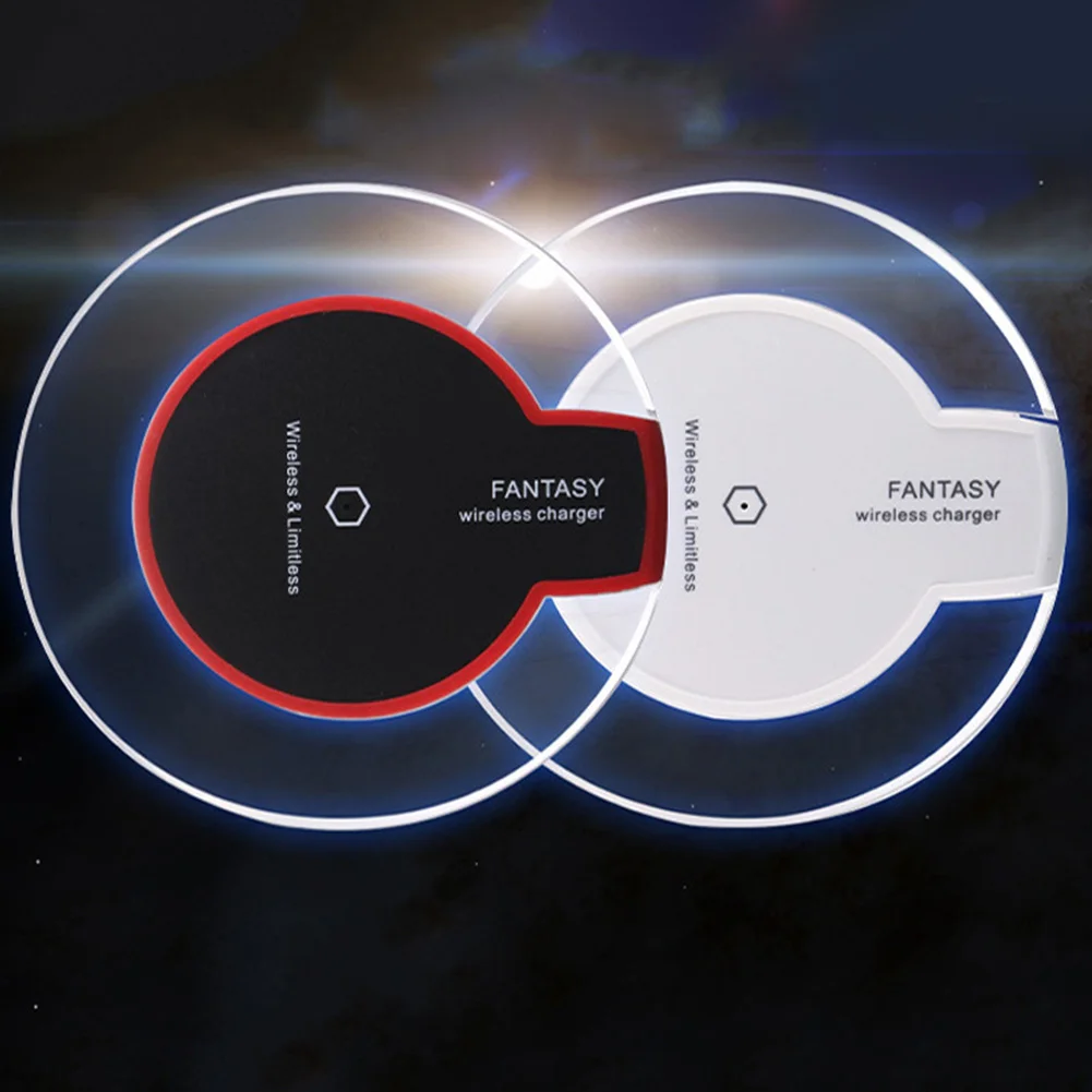 Qi беспроводной быстрой зарядки док станция + панель приемника зарядное