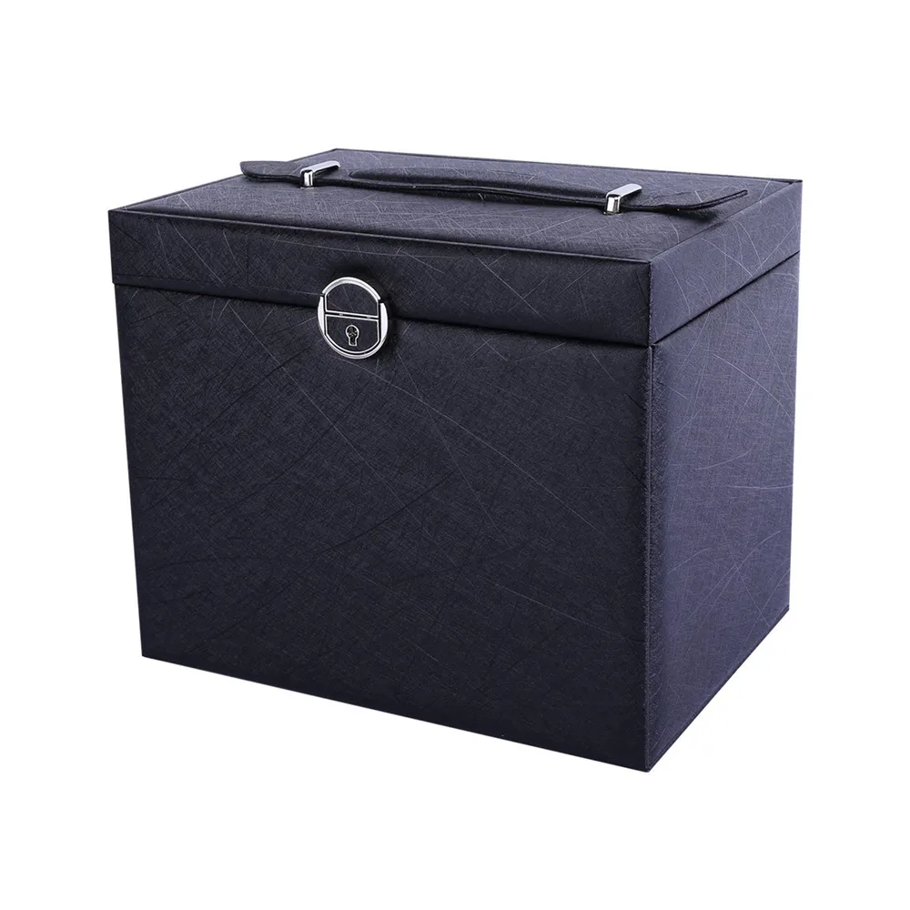 Kpop многослойный Чехол квадратной формы из искусственной кожи для путешествий