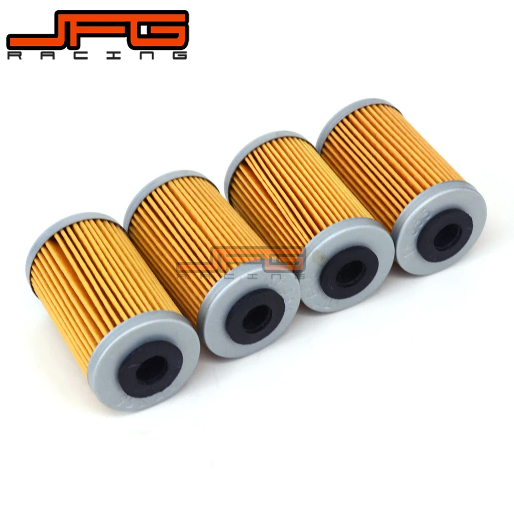 4 шт. масляный фильтр очиститель для KTM XC450 XC525 ATV 250 400 450 520 525 540 560 625 660 690 EXC SX MXC XCW SMR XC SXS в байкерском стиле