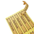 100 шт.лот, длинная полоса, наклейка, крафт-этикетка, наклейка, сделай сам, для ручного запечатывания, скрапбукинга