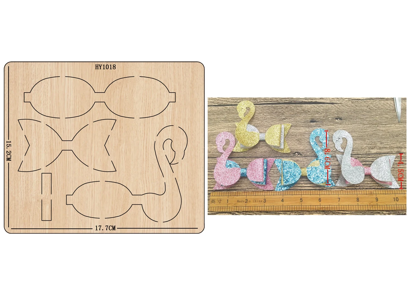 

bow cutting dies 2019 new die cut &wooden dies Suitable for common die cutting machines on the market
