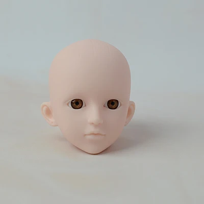 1/4 BJD обнаженные куклы с 3D глазами подвижные суставы тела DIY голова тела куклы аксессуары - Цвет: Head C