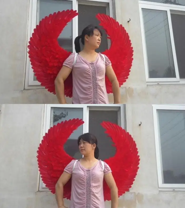 Классическое милое женское белье с перьями крыльями ангела автоматический