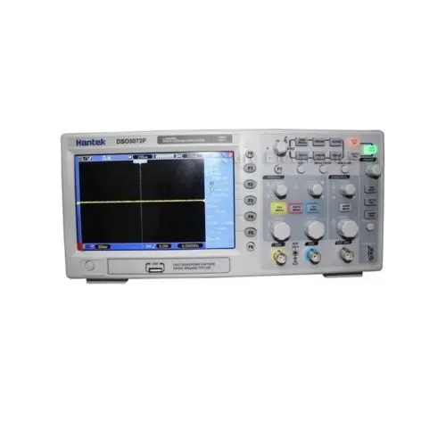 Быстрое прибытие Hantek DSO5072P Цифровой осциллограф 70 МГц 2 канала 1GSa/s 7 ''TFT LCD |