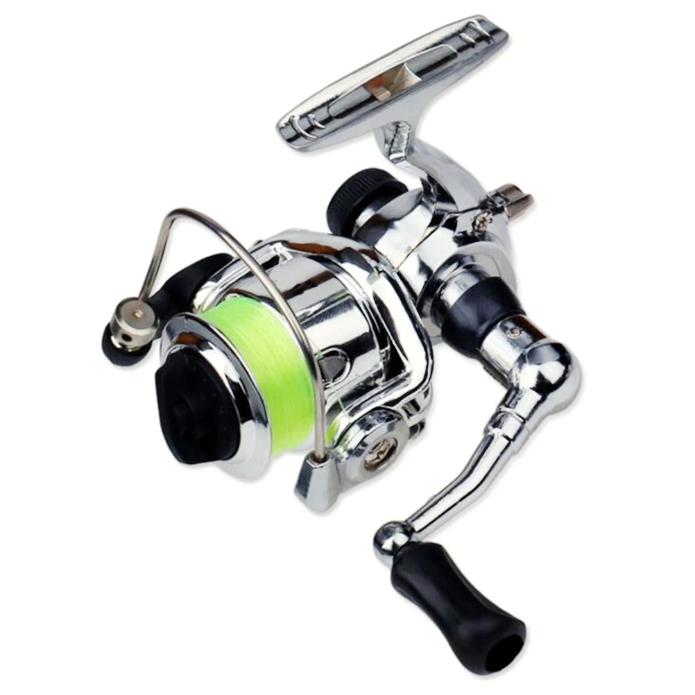 

Pocket Aluminum Alloy Fishing Tackle Small Spinning Reel Throwing Line Round Fishing Line Shake Fishing Tackle Accessories #40