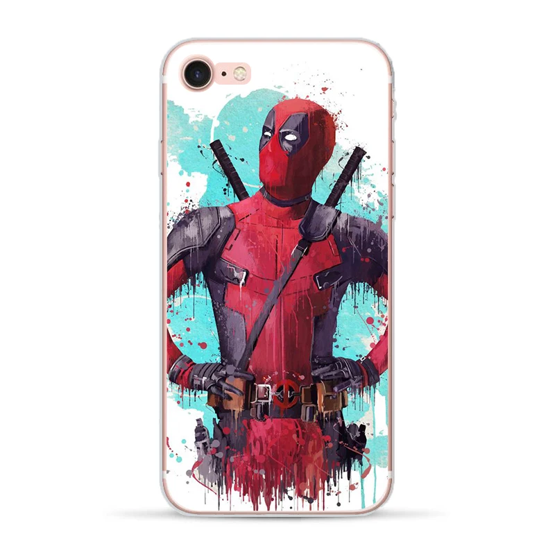 Marvel Мстители для Apple iphone 7 8 X XR XS MAX 6 6S Plus чехол 5 5S SE чехол для телефона мягкий ТПУ чехол Железный человек оболочка Человек-паук - Цвет: 11