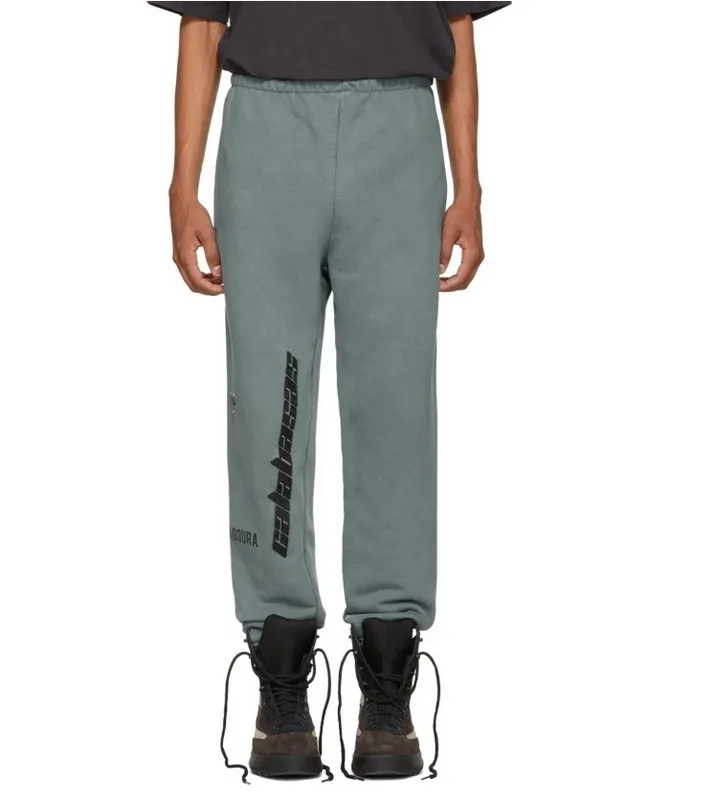 Calabasas Kanye West сезон 5 тренировочные брюки женские мужские 1:1 высокое качество Drawstring