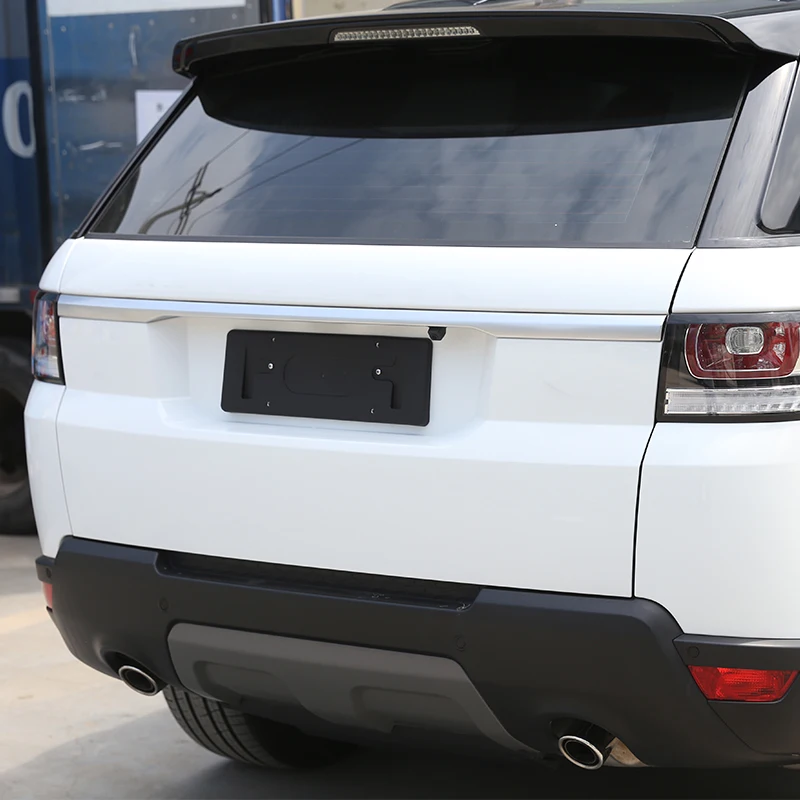 1 pcs Car Accessories ABS For Rang Rover Sport 2014-2017 Front And Rear License Plate Frames Accessory | Автомобили и мотоциклы