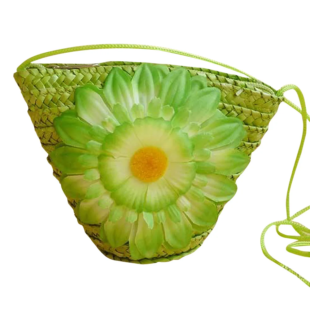 Женская Соломенная мини-сумка FA $ B летняя пляжная сумка-тоут в Корейском стиле с