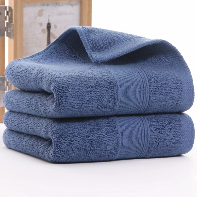 Высококачественное утолщенное полотенце для лица из 100% хлопка мягкое