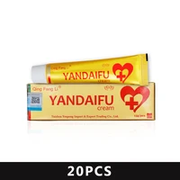 20pcs yandaifu psoriasis herbal cream skin care product relieve psoriasis dermatitis eczema pruritus effect us shipping
