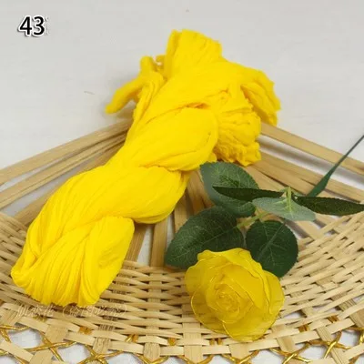 43 Gold 20pcs 20 шт нейлоновый цветок эластичный материал чулок цветок чулок из нейлона аксессуары DIY декоративные ремесла свадебный нейлоновый цветок - Цвет: 43 Gold 20pcs
