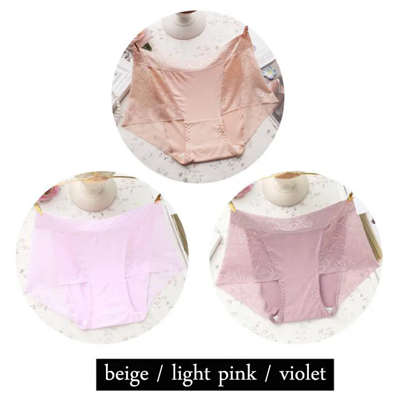 Set I 3pcs BllooBeell, 3 шт., сексуальное женское нижнее белье, трусики, мягкие кружевные трусы, хлопок, промежность, трусы, бесшовные, для женщин, средняя посадка, женское белье - Цвет: Set I 3pcs