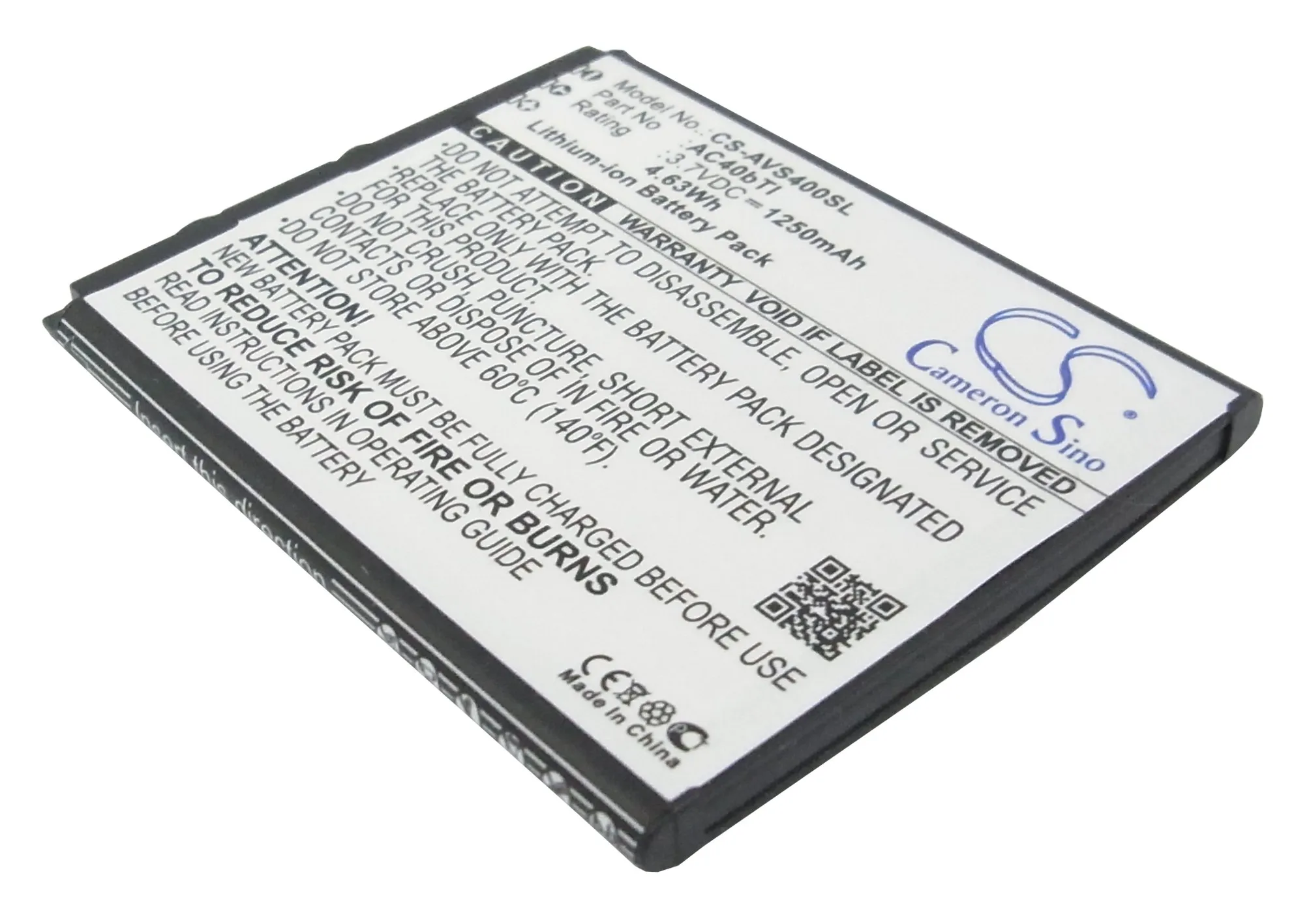 Высококачественный аккумулятор Cameron Sino 1250 мАч AC40bTI для Archos 40b Titanium Surround 4