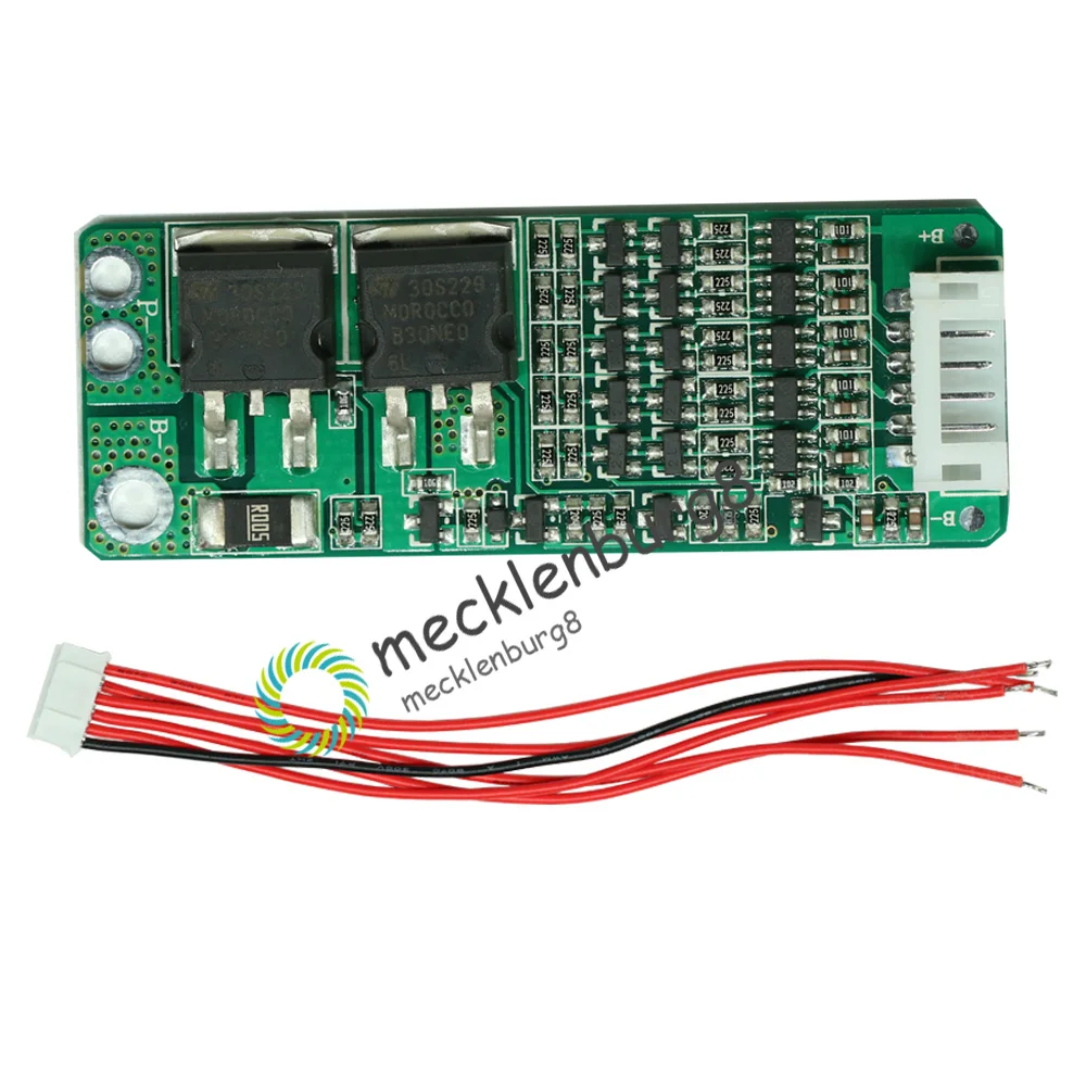

5S 15A Li-Ion литиевый аккумулятор BMS 18650 Защитная плата зарядного устройства 18V 21V схема защиты ячеек