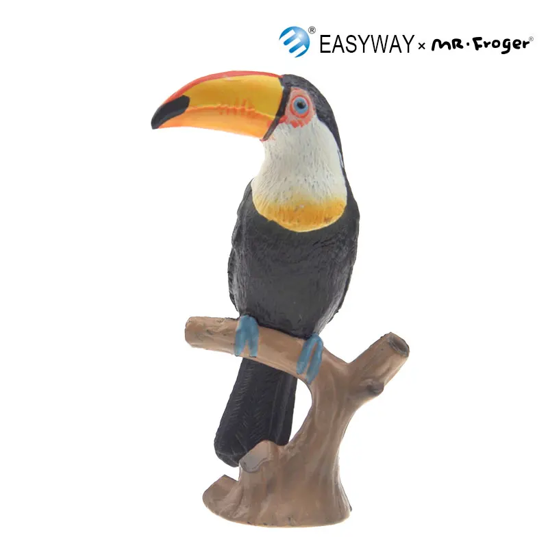 EASYWAY милые маленькие красочные модели птиц игрушечные животные из зоопарка