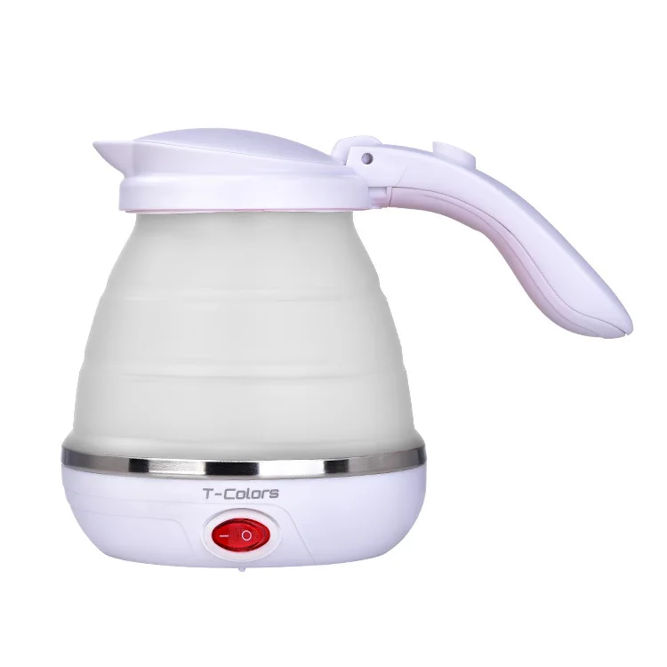 

Silicone folding electric kettle outdoor travel home automatic insulation portable kettle 500ML