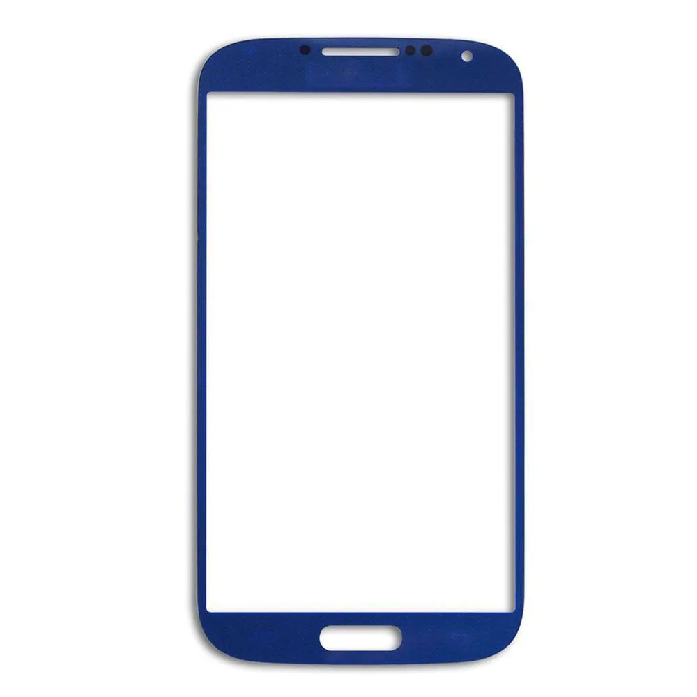 Сменная Передняя стеклянная панель для Samsung Galaxy S4 i9500 i9505 i337 с клеем | Мобильные