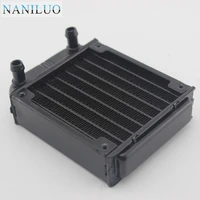 naniluo 80mm water cooling radiator for computer chip cpu gpu vga ram laser cooling cooler aluminum heat exchanger