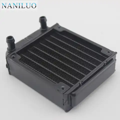 Радиатор водяного охлаждения NANILUO 80 мм для чипа компьютера, графического процессора, видеокарты, ОЗУ, лазерного охлаждения, алюминиевый теп...