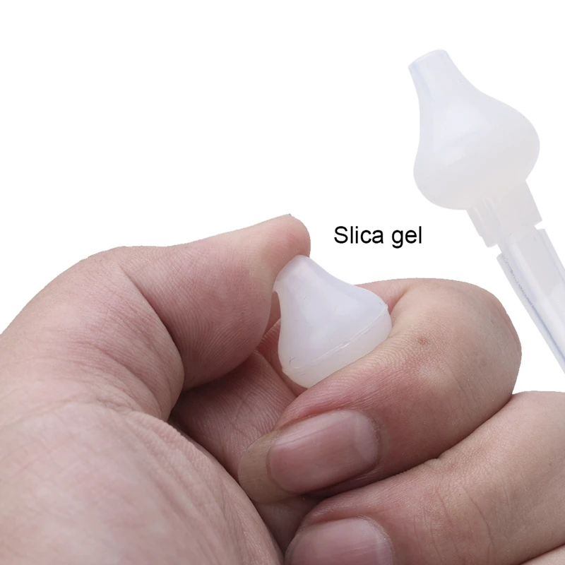 

Newborn Baby Safety Nose Cleaner Vacuum Suction Nasal Aspirator Flu Protections