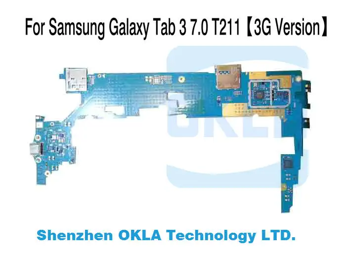 Материнская плата для Samsung Galaxy Tab 3 7 0 T210 T211 T215 1 ГБ ОЗУ 8 Гб ПЗУ сменная материнская