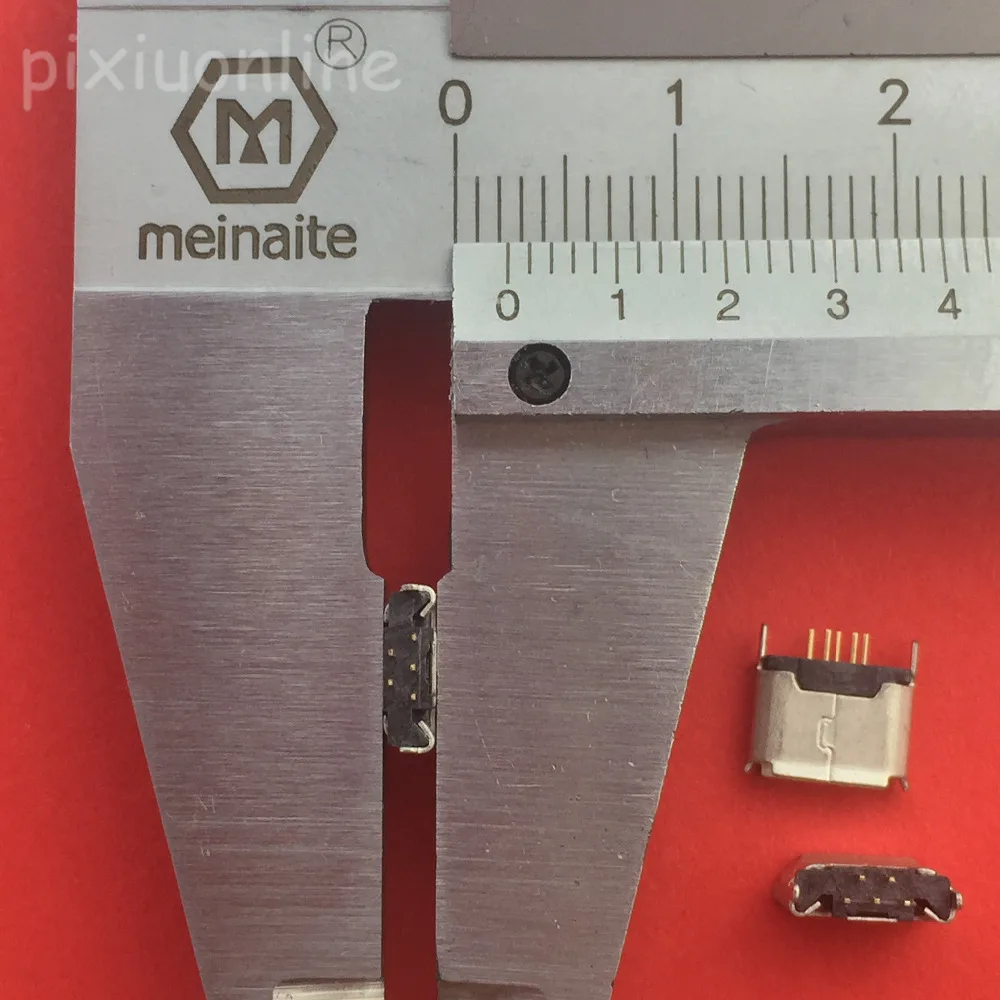 Гнездовой разъем Micro USB 5pin G24Y с прямым подключением для зарядки мобильных